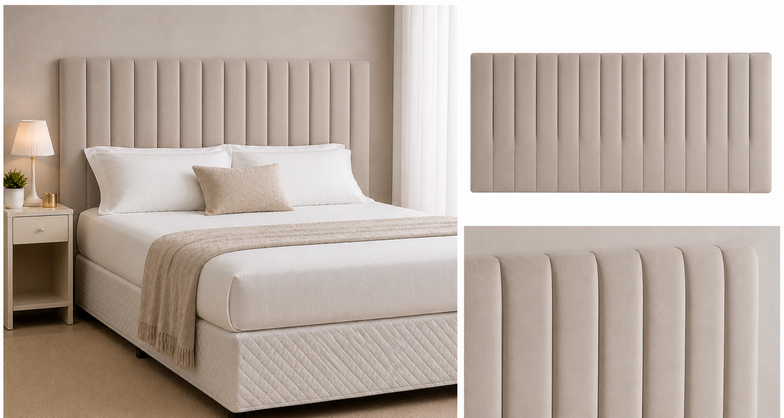 Cabeceira Isabella Casal 140cm  Bege